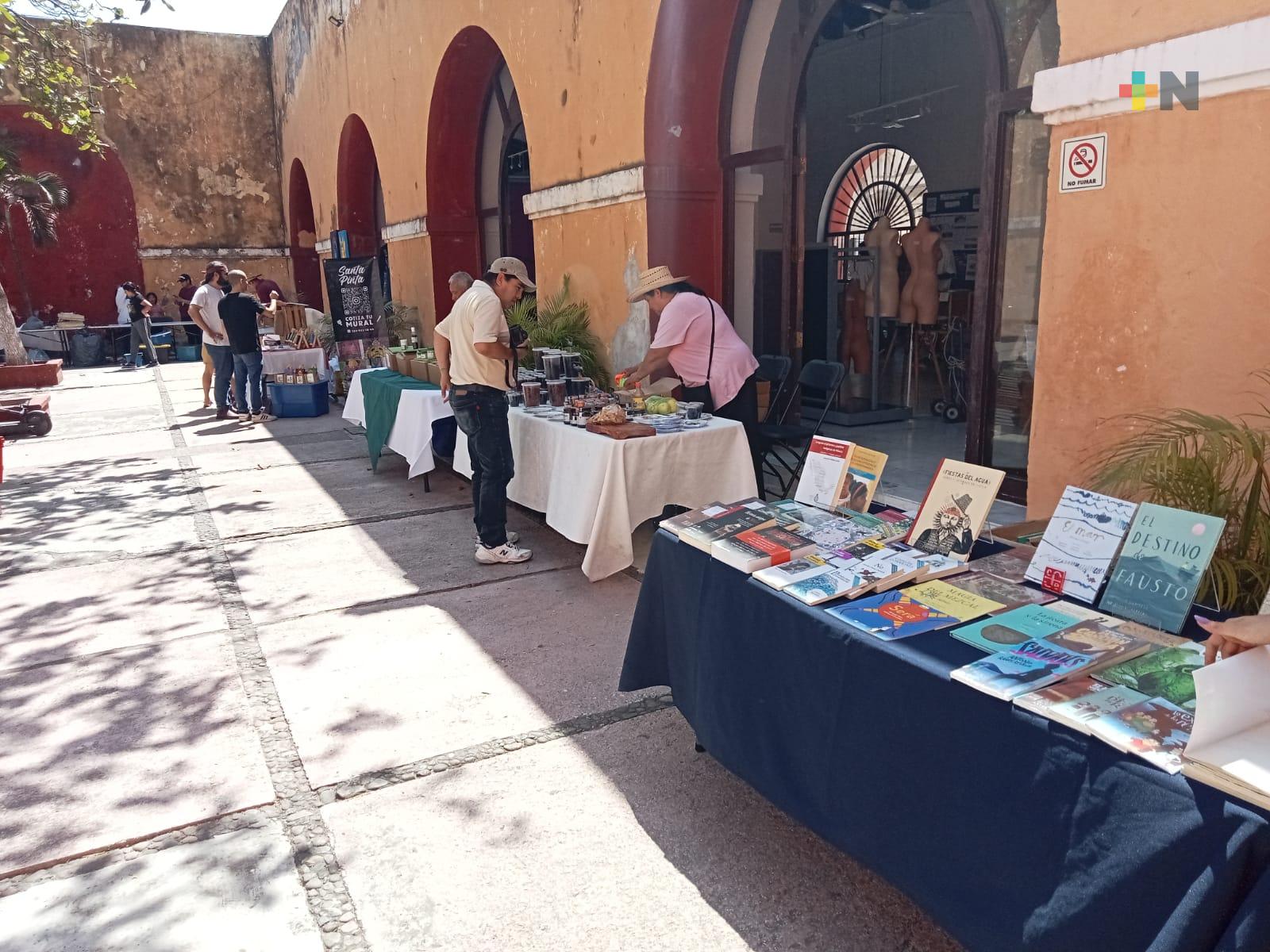 Festival expoventa «Túmin» en centro cultural Atarazanas de Veracruz