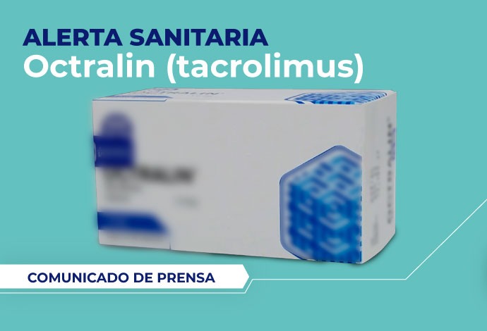 No recetar medicamento Octralin: Cofepris