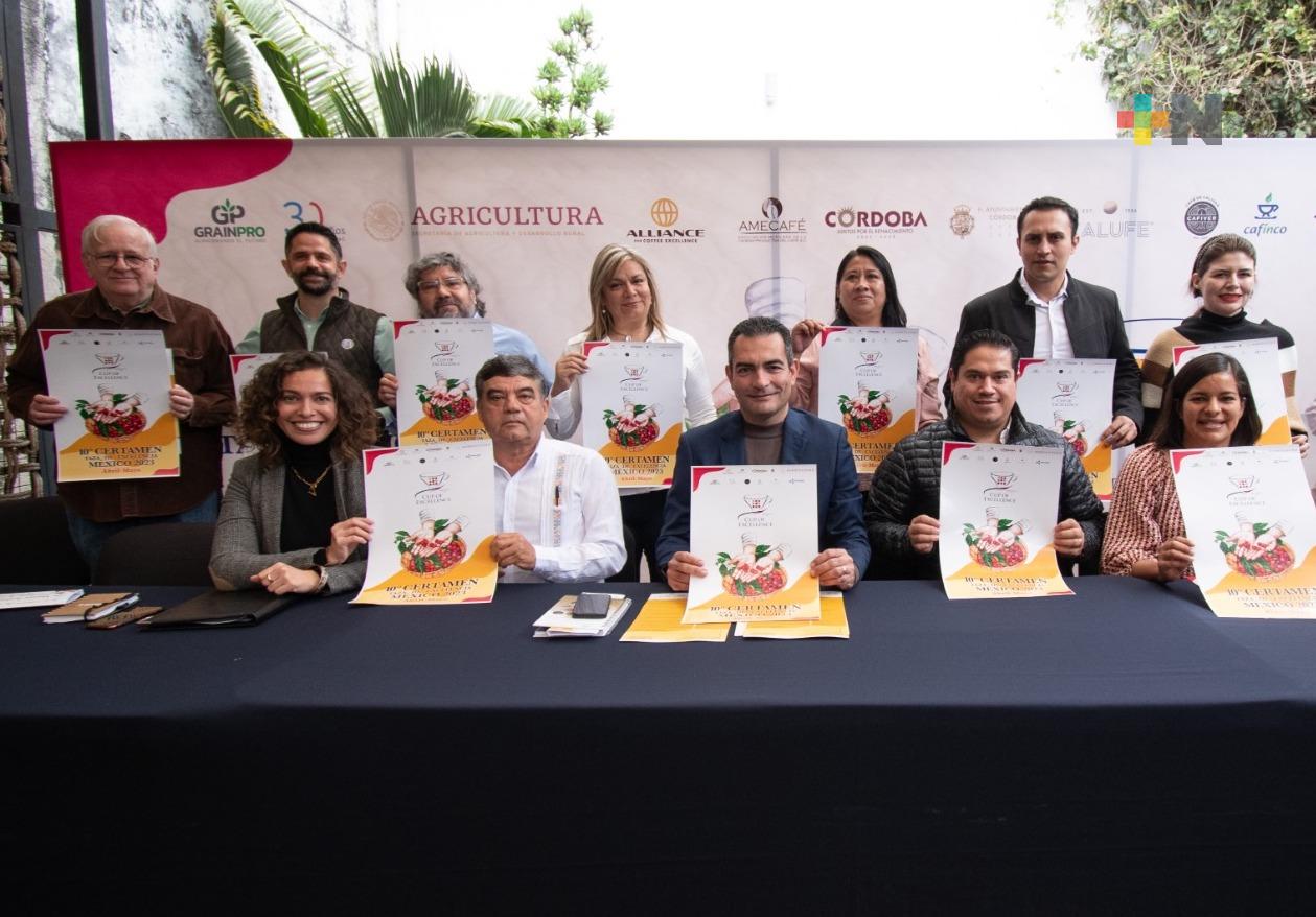Recibirá Córdoba a lo mejor del café, en certamen «Taza de Excelencia»