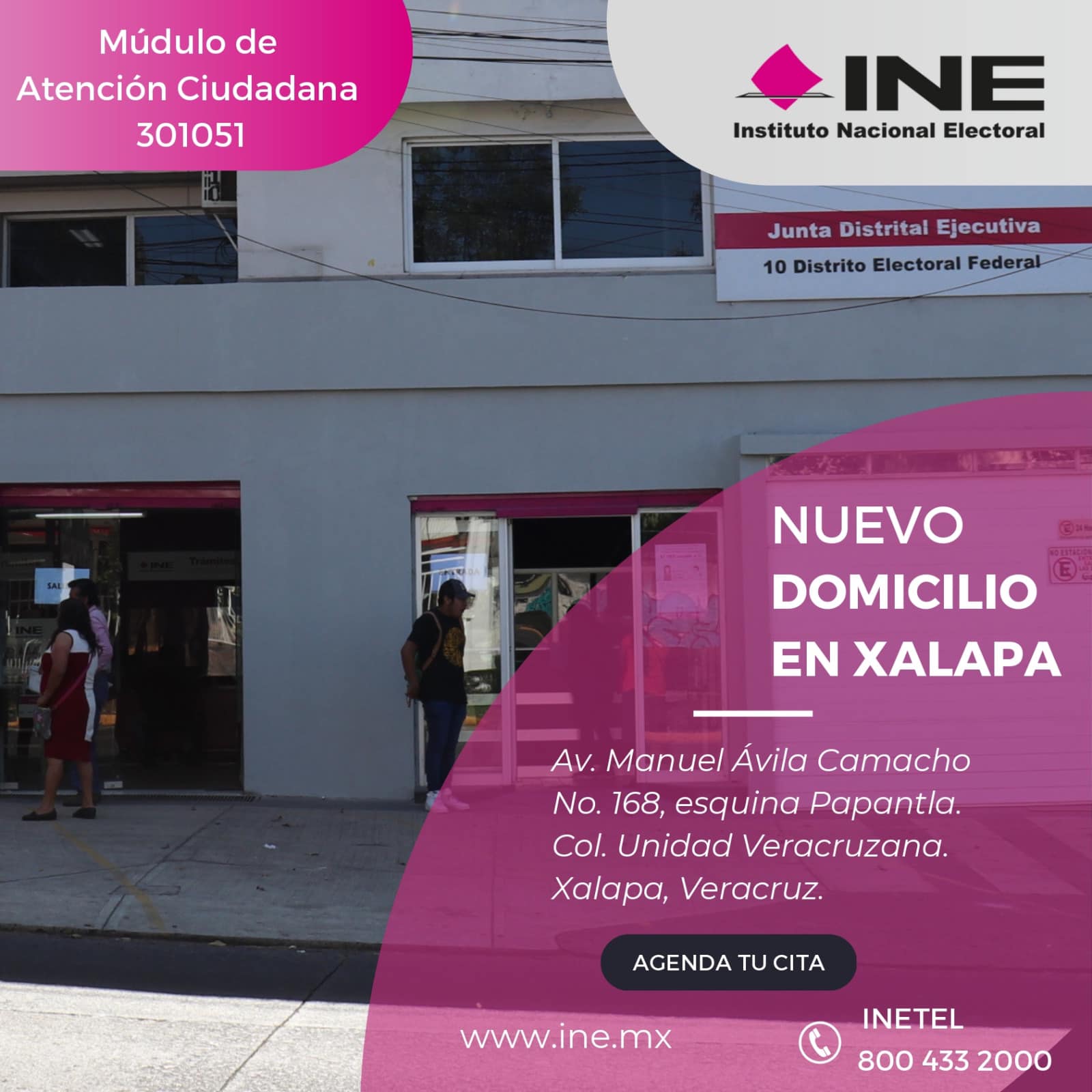 Inauguran nuevas oficinas del Instituto Nacional Electoral en Xalapa
