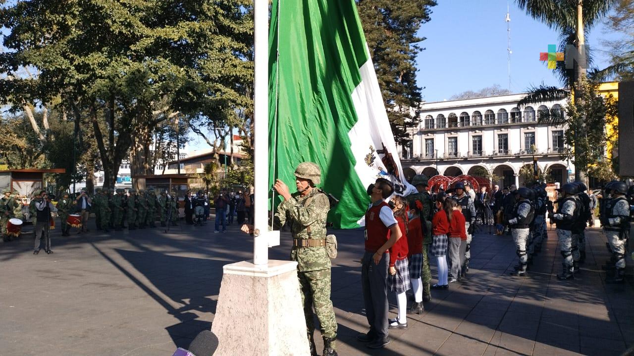 Izan Bandera en el parque Juárez este lunes