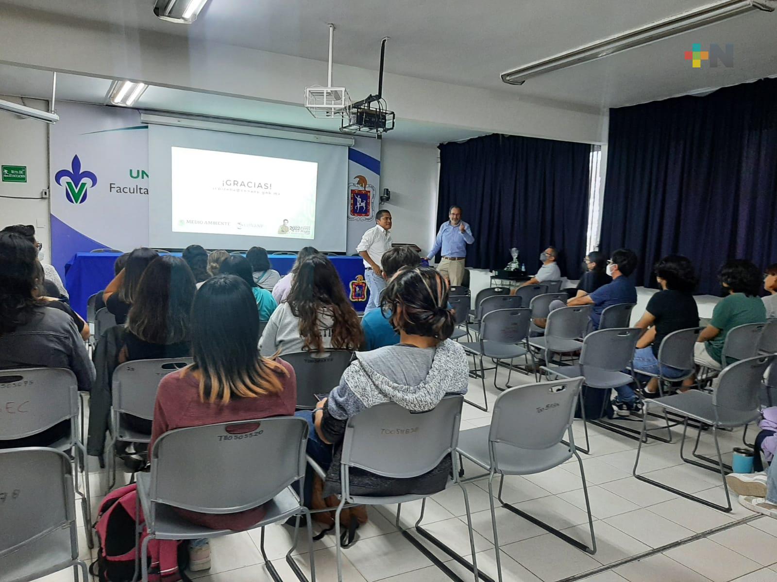 Organiza Licenciatura de Biología Marina de la UV semana académica