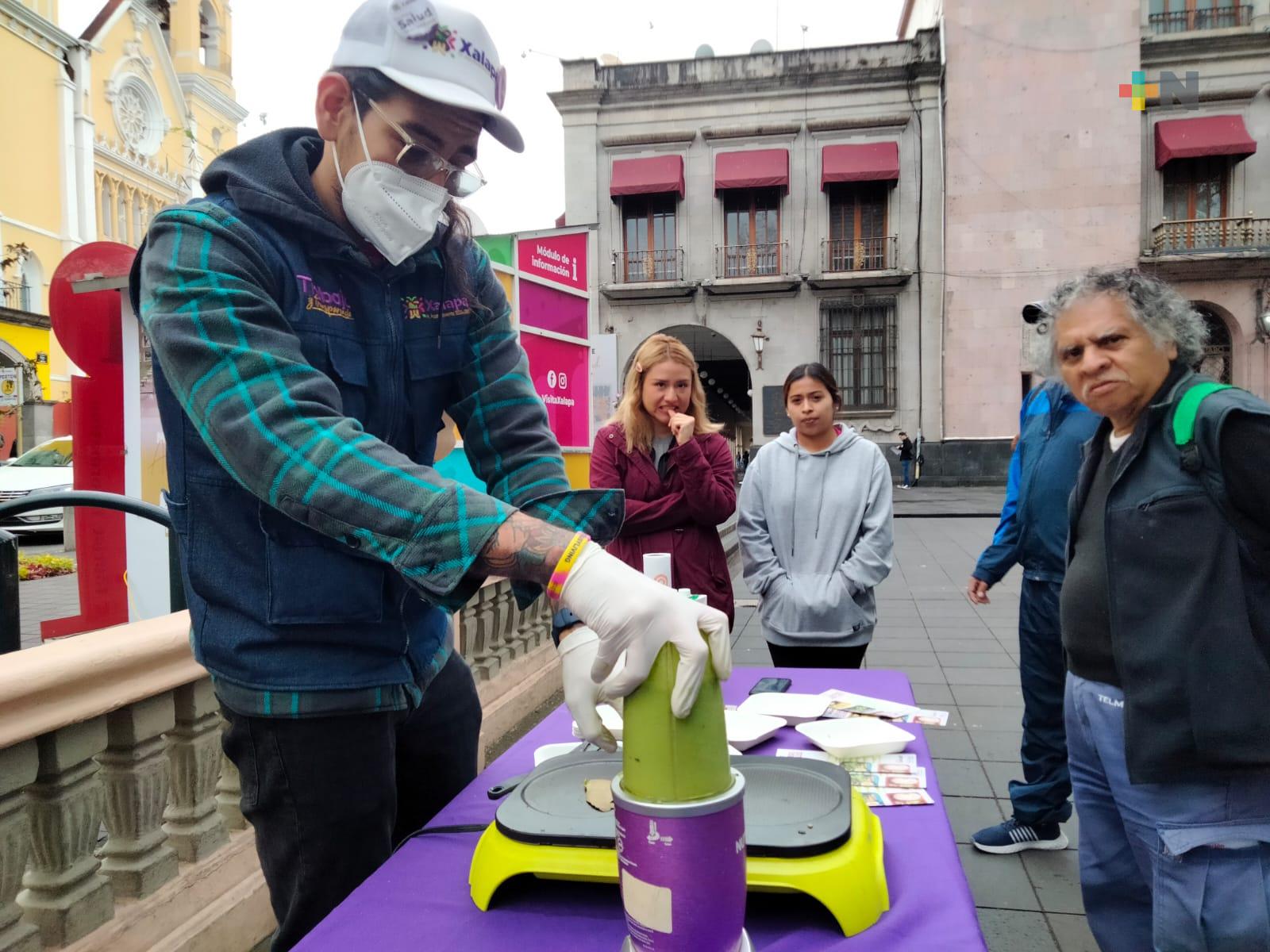 Municipio de Xalapa promueve sana alimentación con «Lonchera saludable»