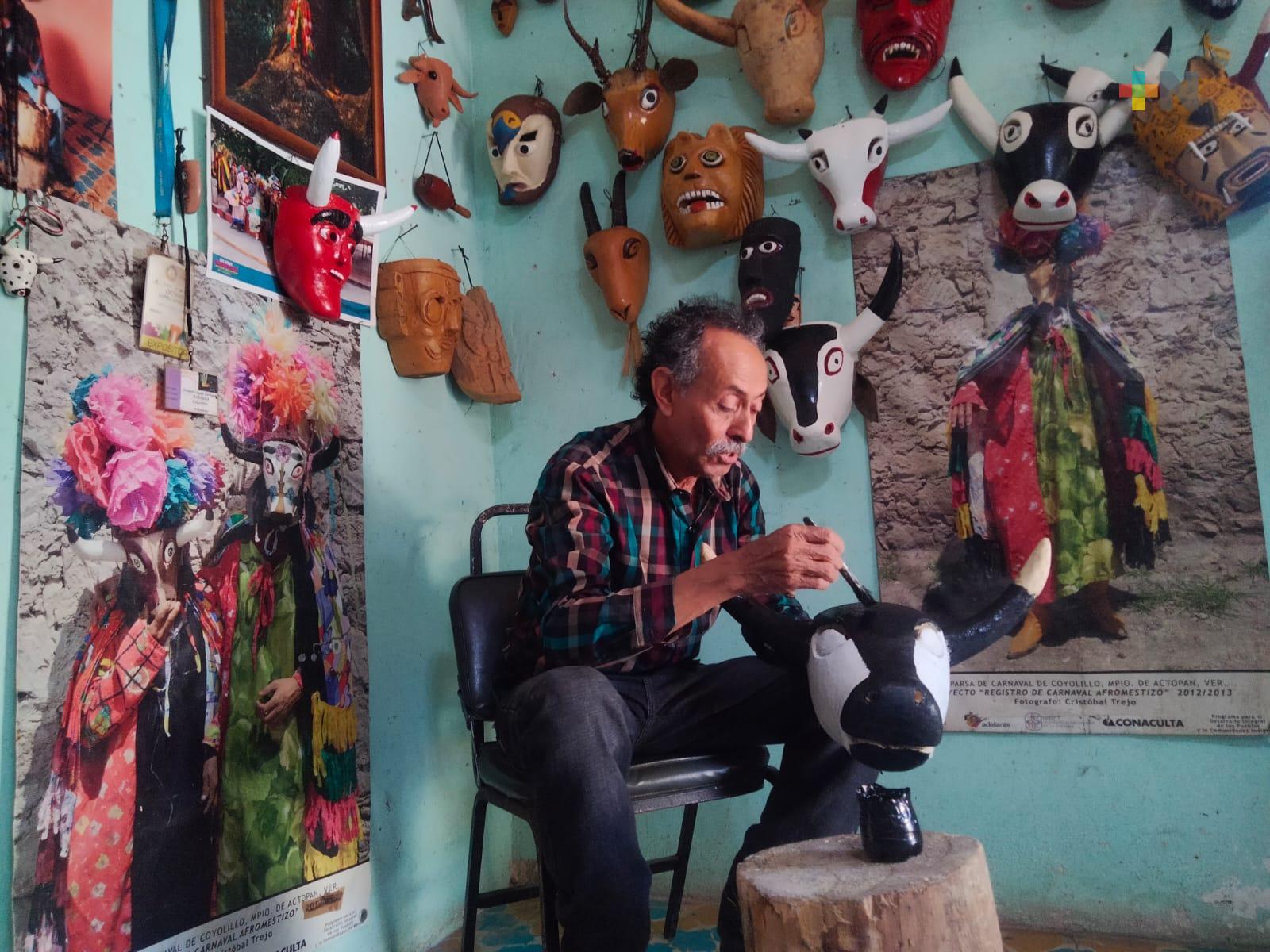 Las máscaras son un elemento importante en los carnavales afrodescendientes