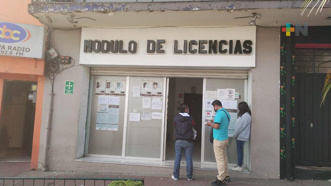 Costo de licencias de conducir en Xalapa se mantienen en enero, tendrán ajuste en febrero