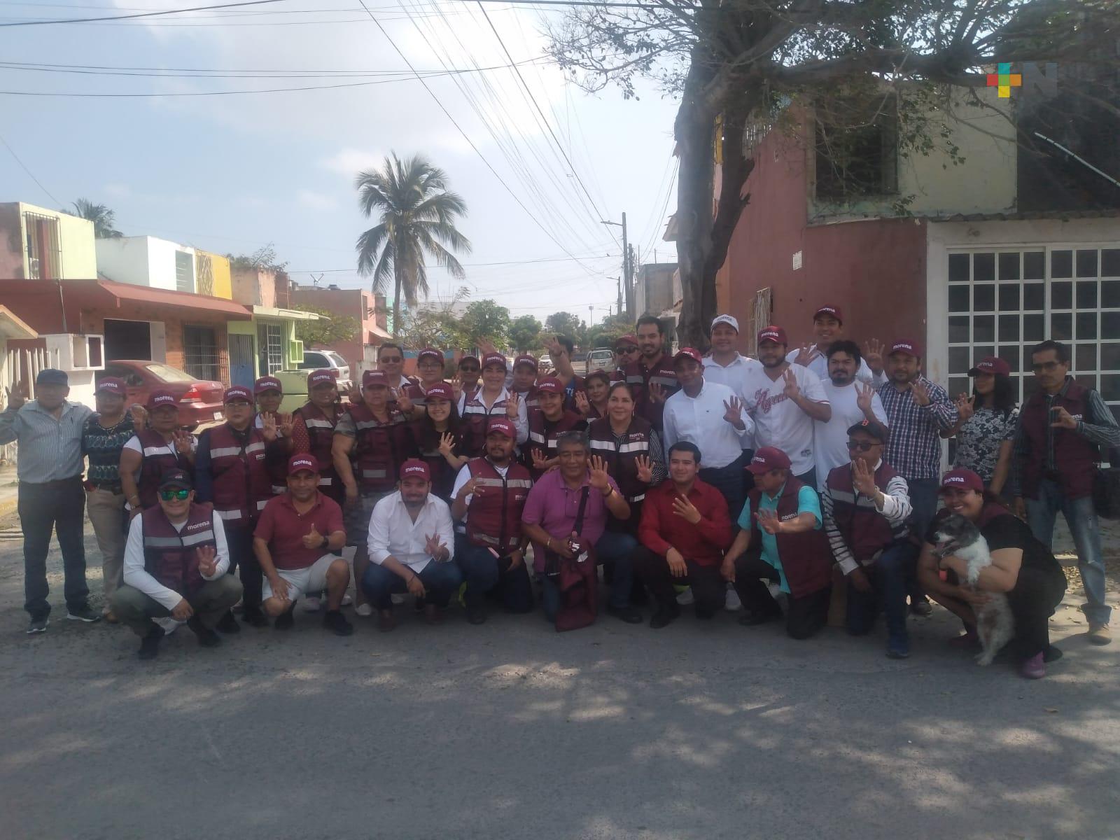 Brigadas de Morena han recorrido más de 100 municipios: Elías Calixto Armas