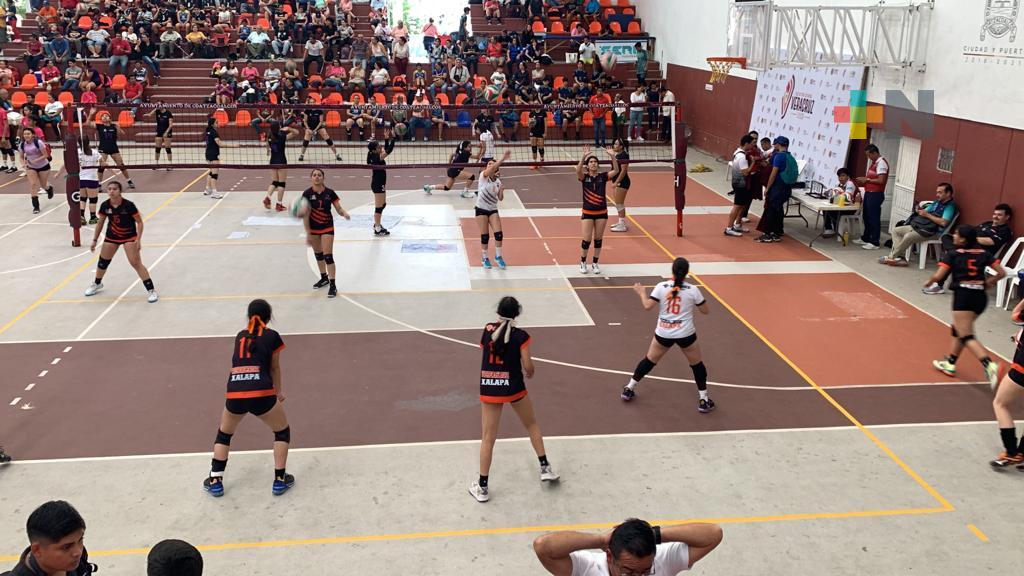 Selectivo estatal de voleibol sala genera derrama económica en Coatzacoalcos