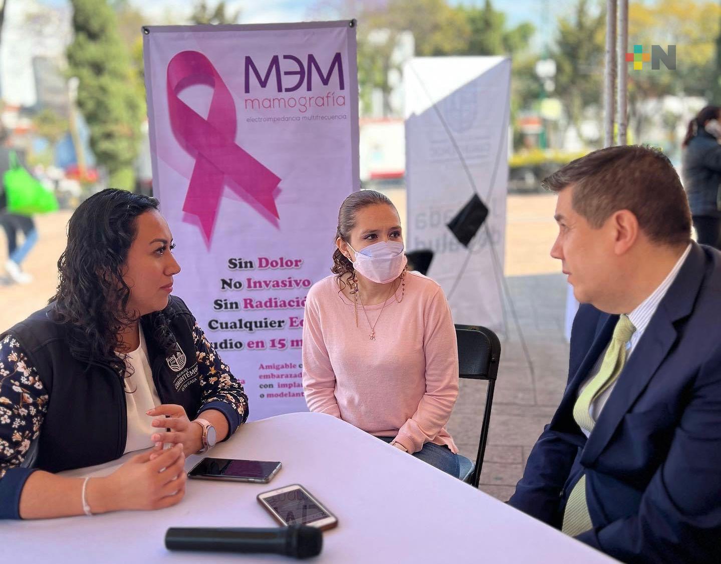 Brindan pláticas gratuitas para detección de cáncer mamario