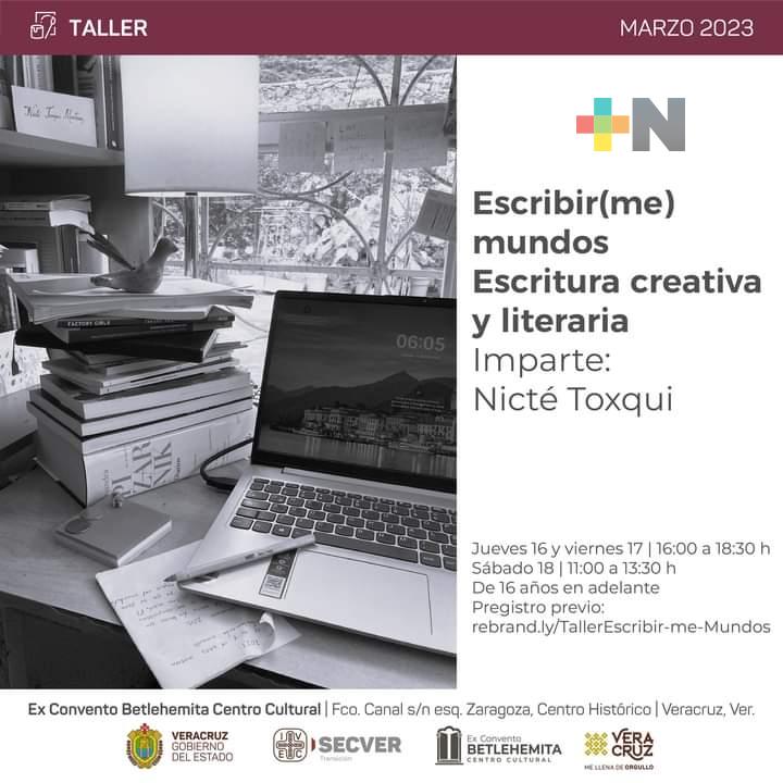 Invita IVEC a taller de escritura creativa «Escribir(me) mundos»