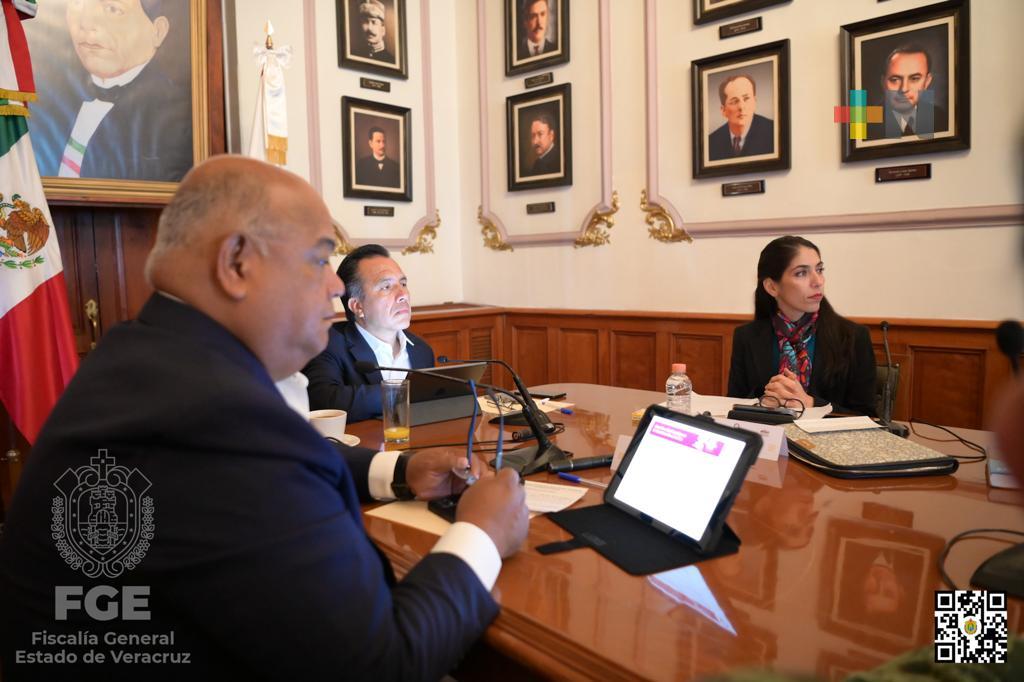 En Palacio de Gobierno sesionó la Mesa de Coesconpaz