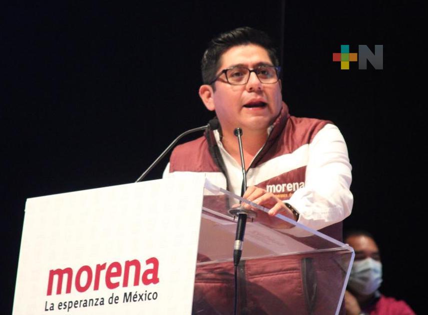 Morena se encargará de que los corruptos no vuelvan a gobernar Veracruz: Esteban Ramírez