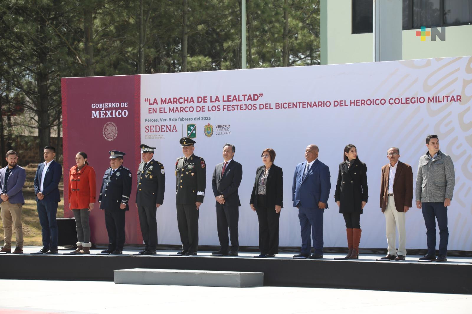 PC Estatal participa en Marcha de la Lealtad