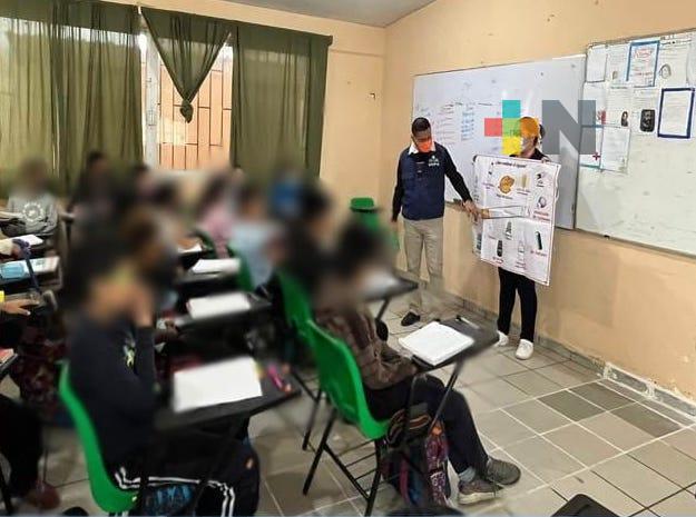 Promueve IMSS Veracruz Norte acciones de prevención contra las adicciones