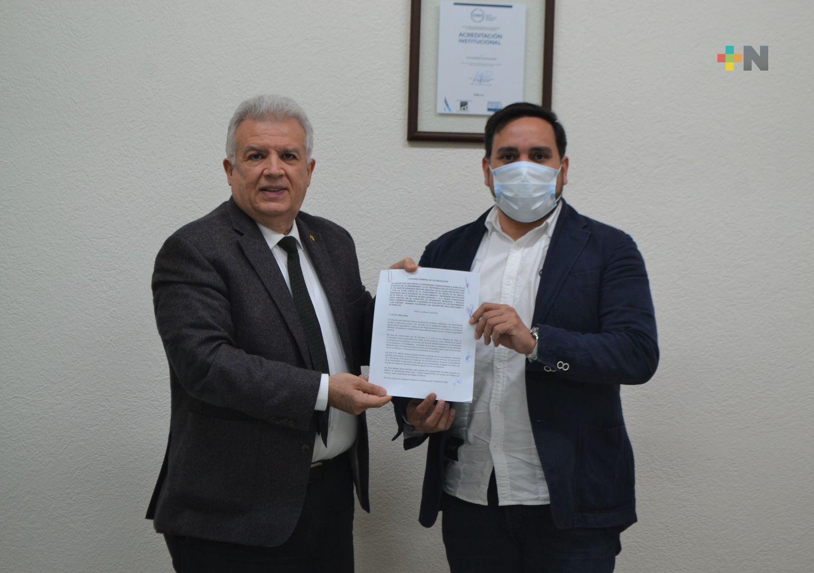 Firman convenio UV y Medellín para intercambio de acciones para el bien común