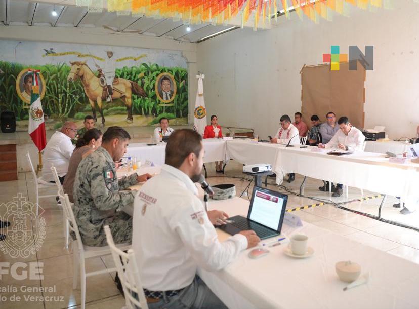 En Tlacojalpan sesionó la Mesa de Coesconpaz