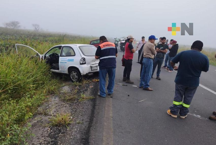 SPC reporta accidentes vehiculares en tramo carretero «Las Matas»