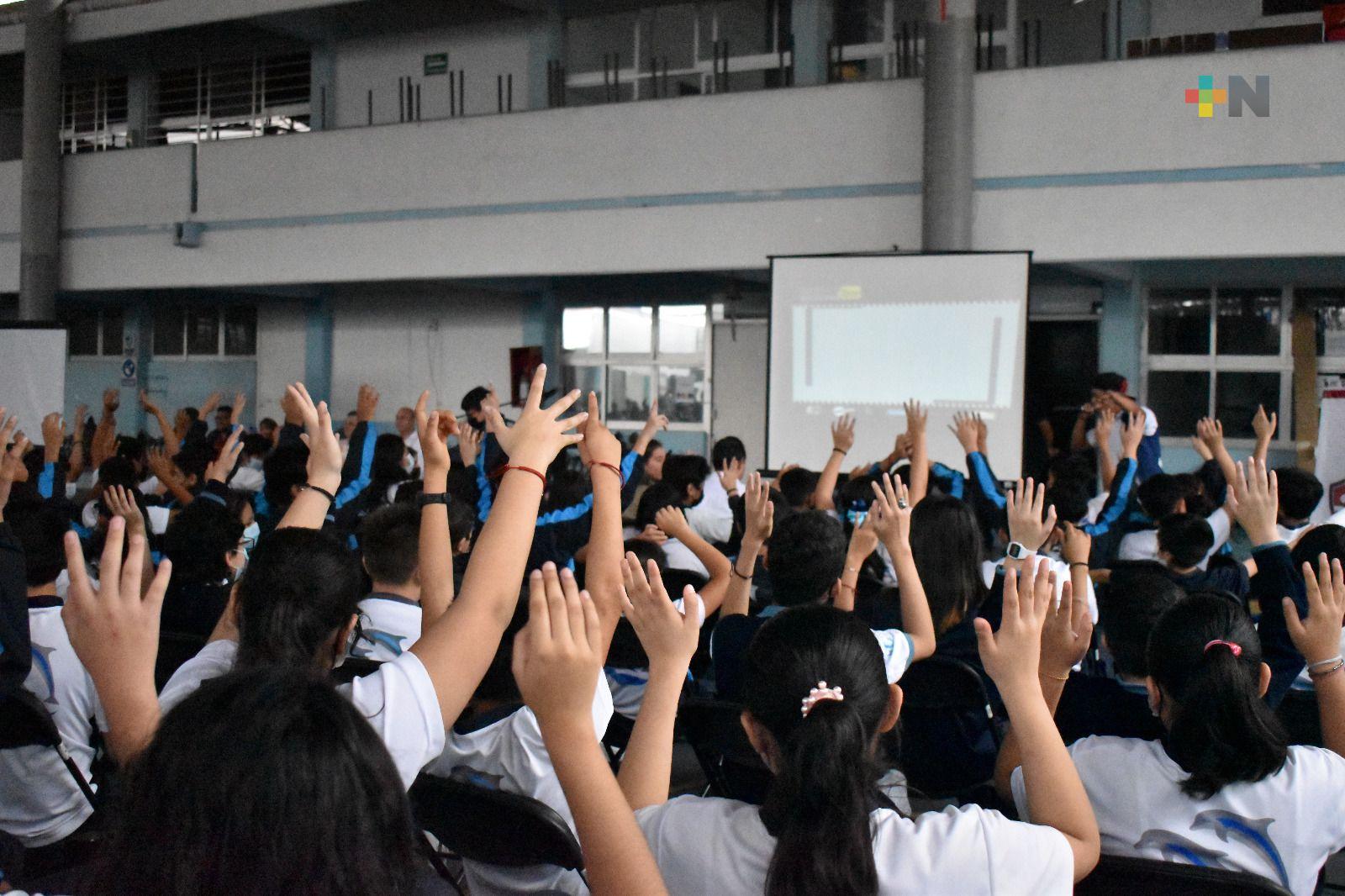 «No te la juegues con las drogas», campaña que promueve el bienestar de la juventud