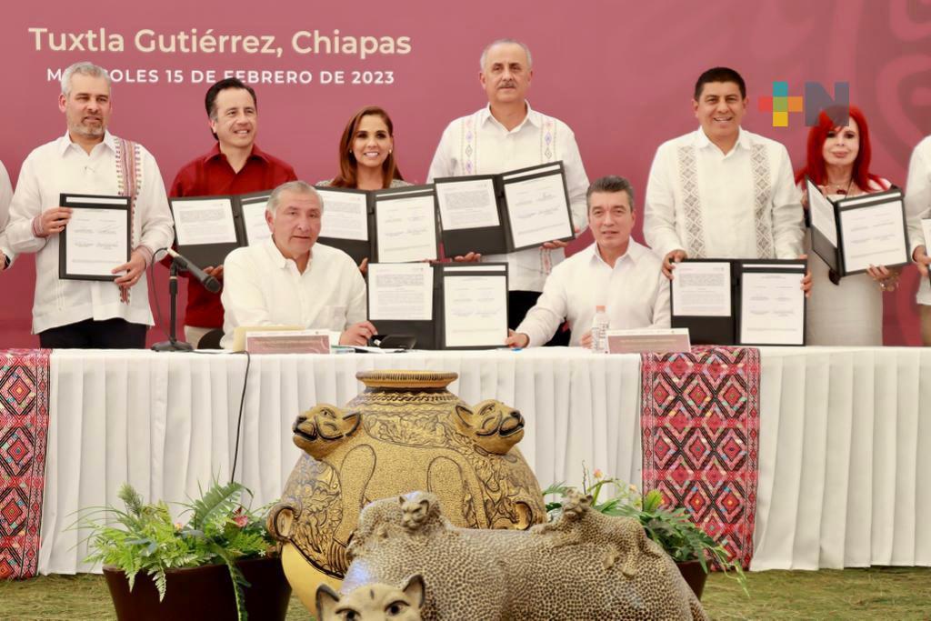 Veracruz recibirá 302 mdp para seguridad pública; firma Gobernador convenio de coordinación