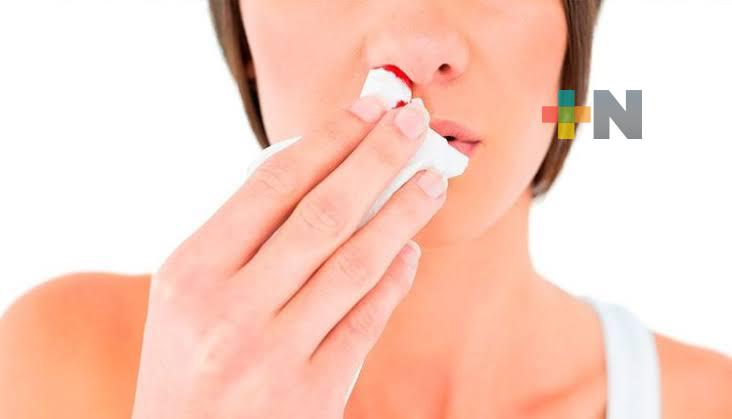 Alerta IMSS por sangrados de nariz no controlados