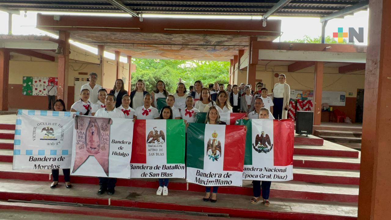 Inician festejos a la Bandera Nacional