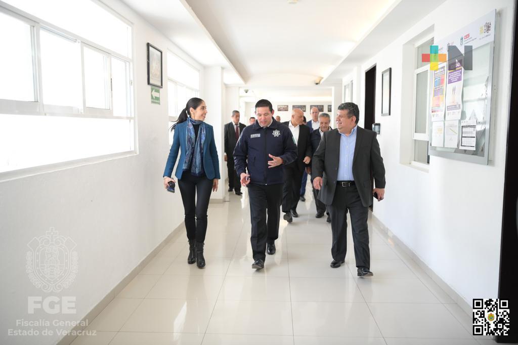 Participa FGE en reunión de seguridad Veracruz-Puebla