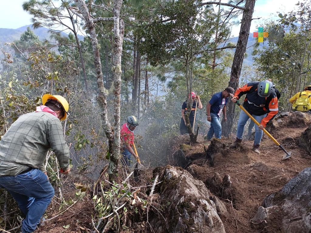 Reporta PC estatal liquidación de incendio forestal en Tequila