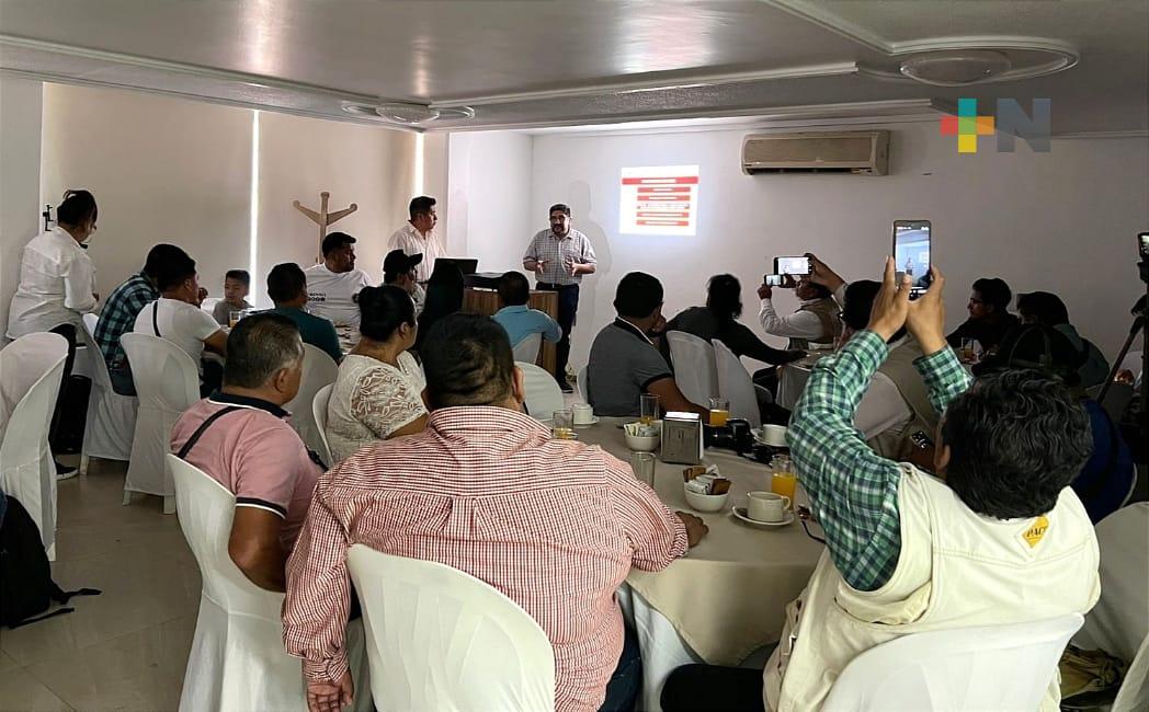 Fortalece CEAPP prevención con periodistas de la Huasteca