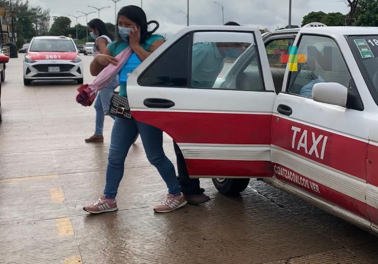 Agradecen taxistas de Coatzacoalcos a gobernador no permitir servicio de Uber