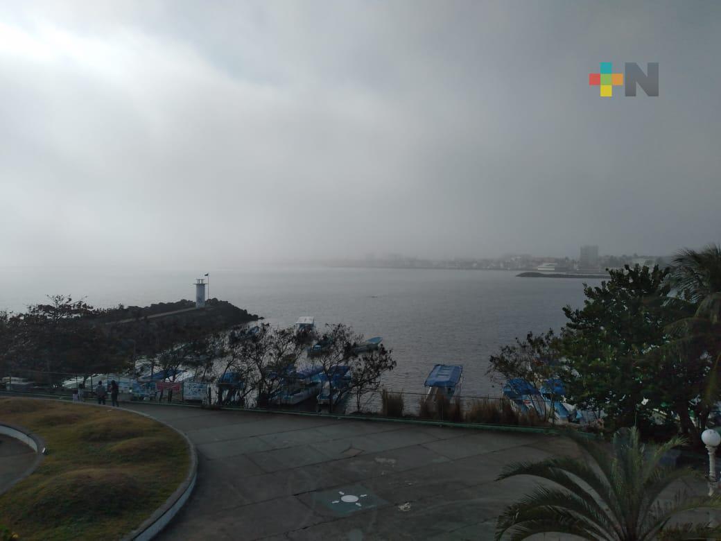 Con niebla amaneció la zona conurbada Veracruz-Boca del Río