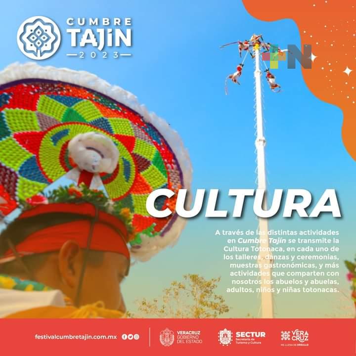 La cultura, fundamental en Cumbre Tajín 2023