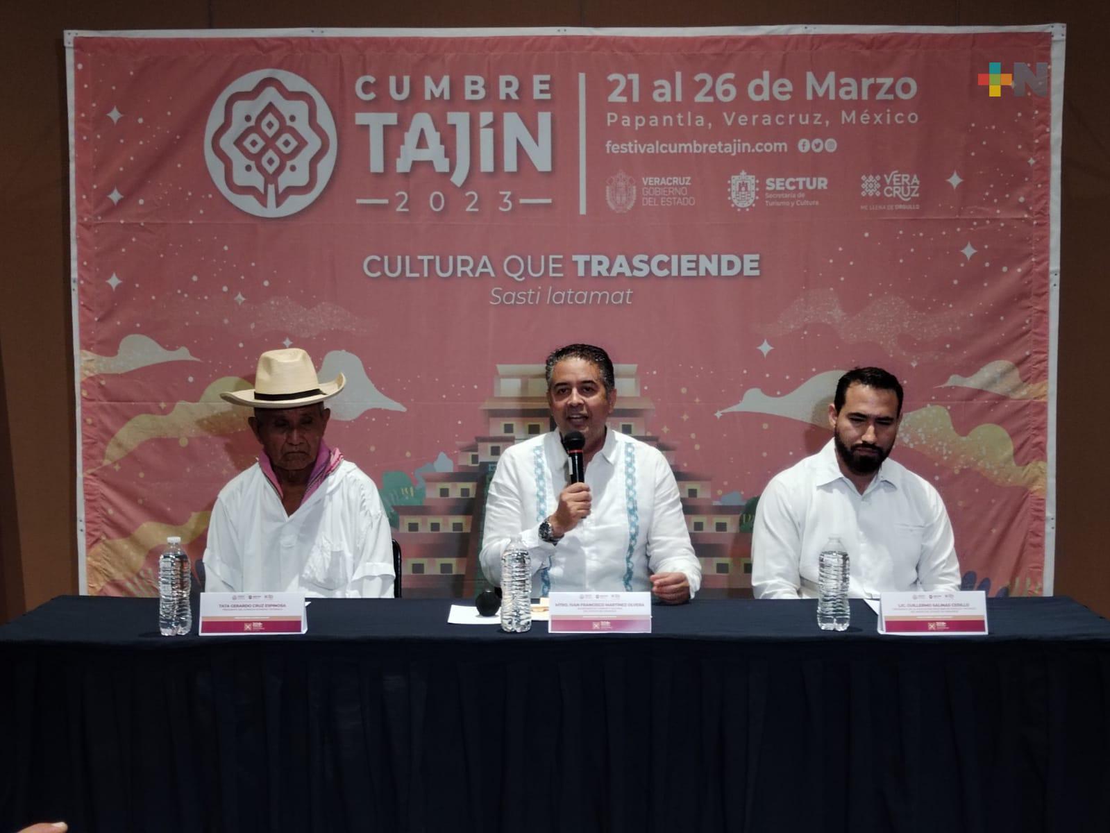 Zona arqueológica estará abierta durante  Cumbre Tajín 2023