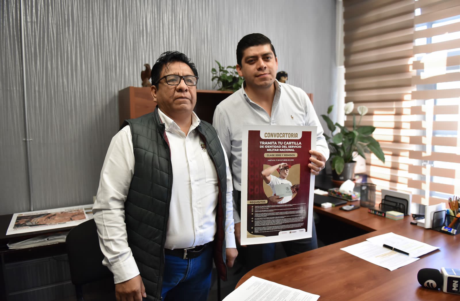 Exhorta Ayuntamiento de Xalapa a tramitar Cartilla del Servicio Militar Nacional