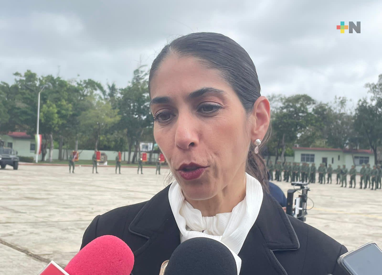 UECS atiende denuncias de extorsión en sur de Veracruz: Verónica Hernández