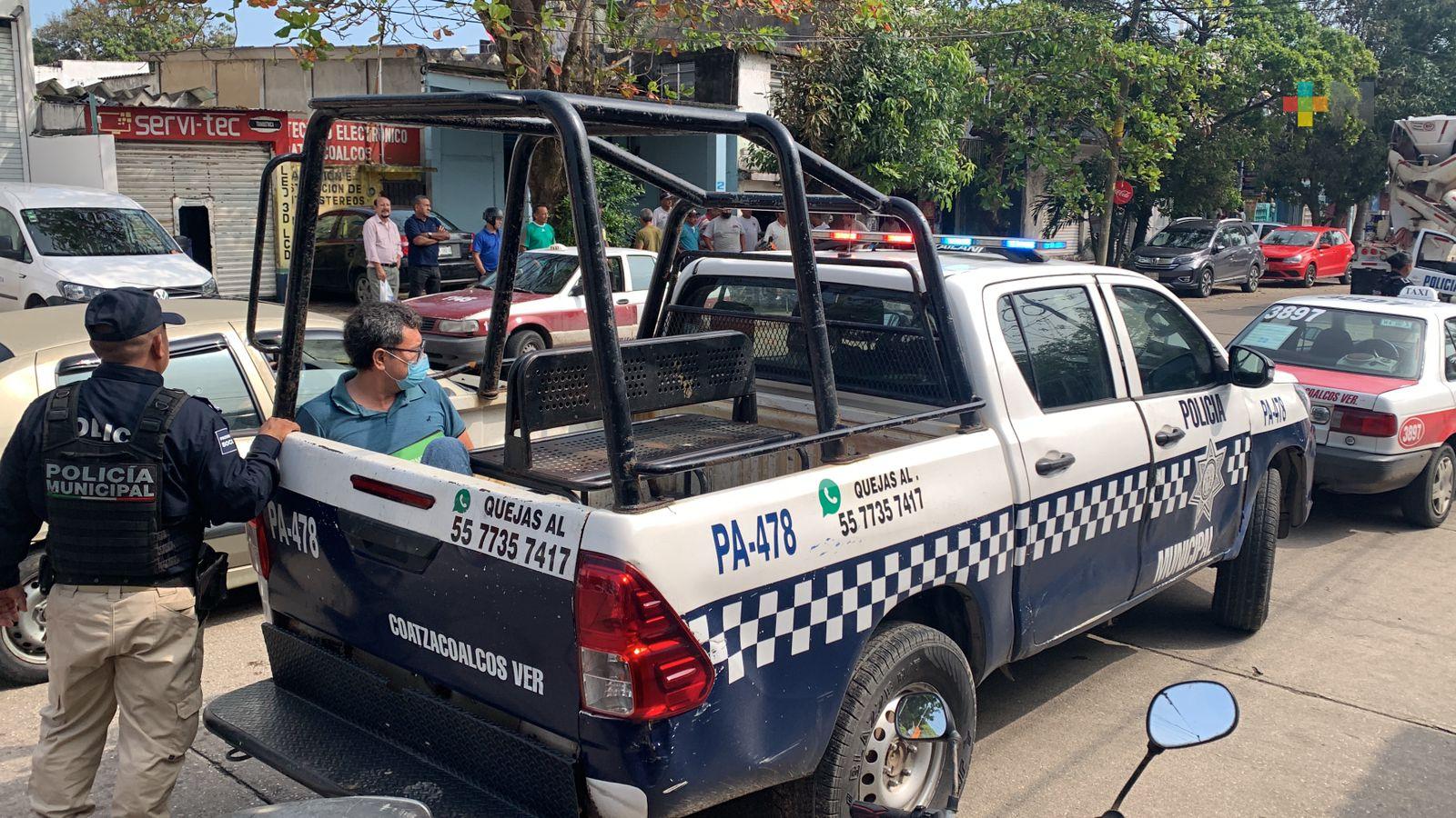 Detienen a taxista por presunto intento de abuso sexual