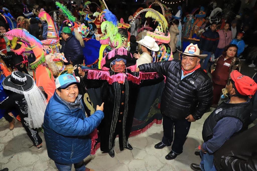 Preside Eric Cisneros actividades culturales y carnestolendas en Zacualpan