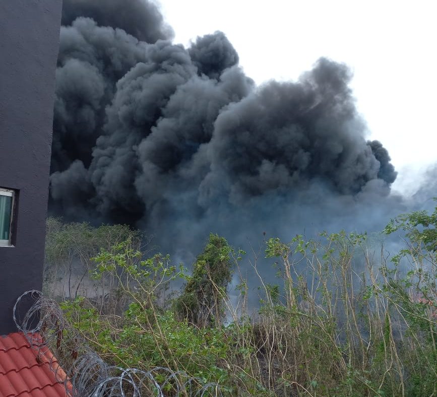 Reportan incendio de pastizal en Medellín de Bravo; liquidado el forestal de Maltrata