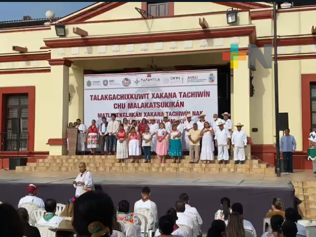 Celebran Día Internacional de la Lengua Materna en Papantla