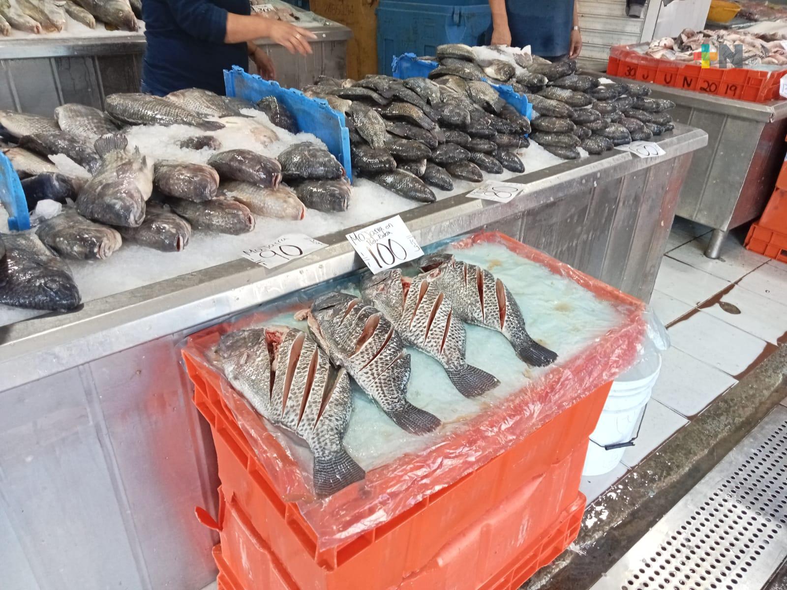 Con Cuaresma, locatarios de pescaderías de Veracruz esperan verse beneficiados