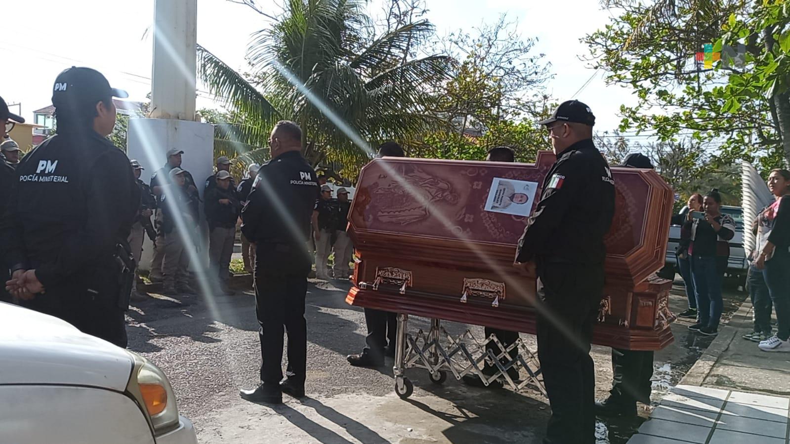 Realizan homenaje a Farets González, policía  fallecido en el cumplimiento de su deber en Medellín