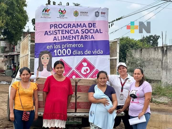 DIF de Martínez de la Torre mejora la calidad de vida de familias a través de programas sociales