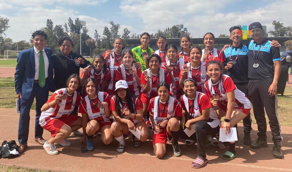 Veracruz obtuvo tercer lugar en Campeonato Nacional femenil de futbol