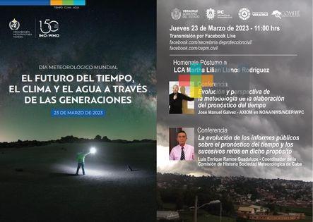 Con foro, SPC celebra el Día Meteorológico Mundial