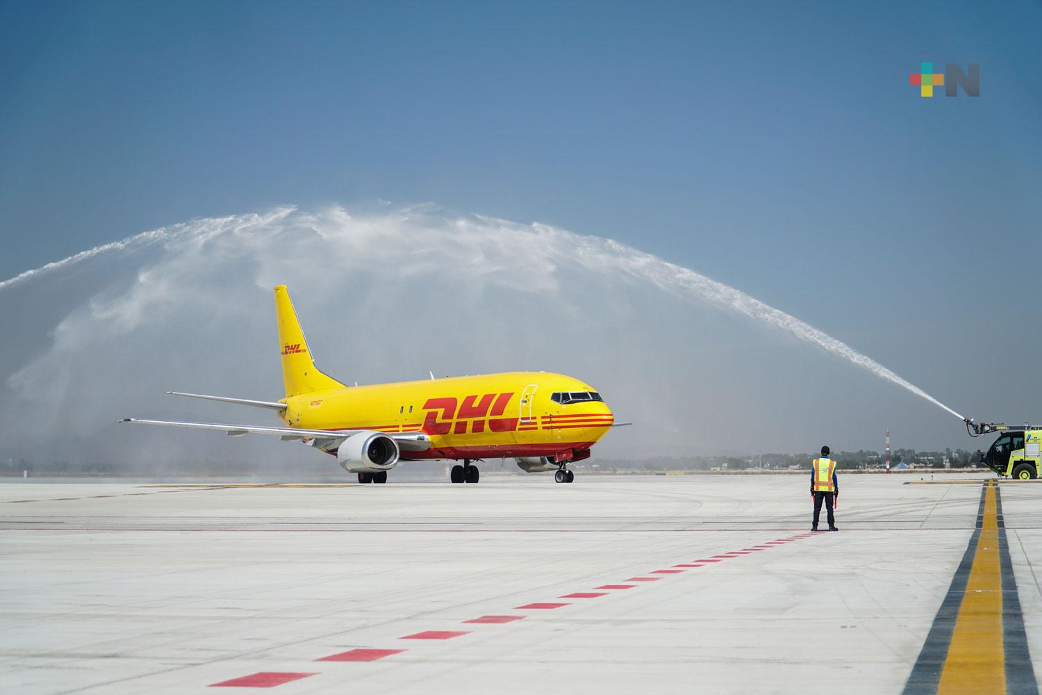 Llega al AIFA primer vuelo de carga