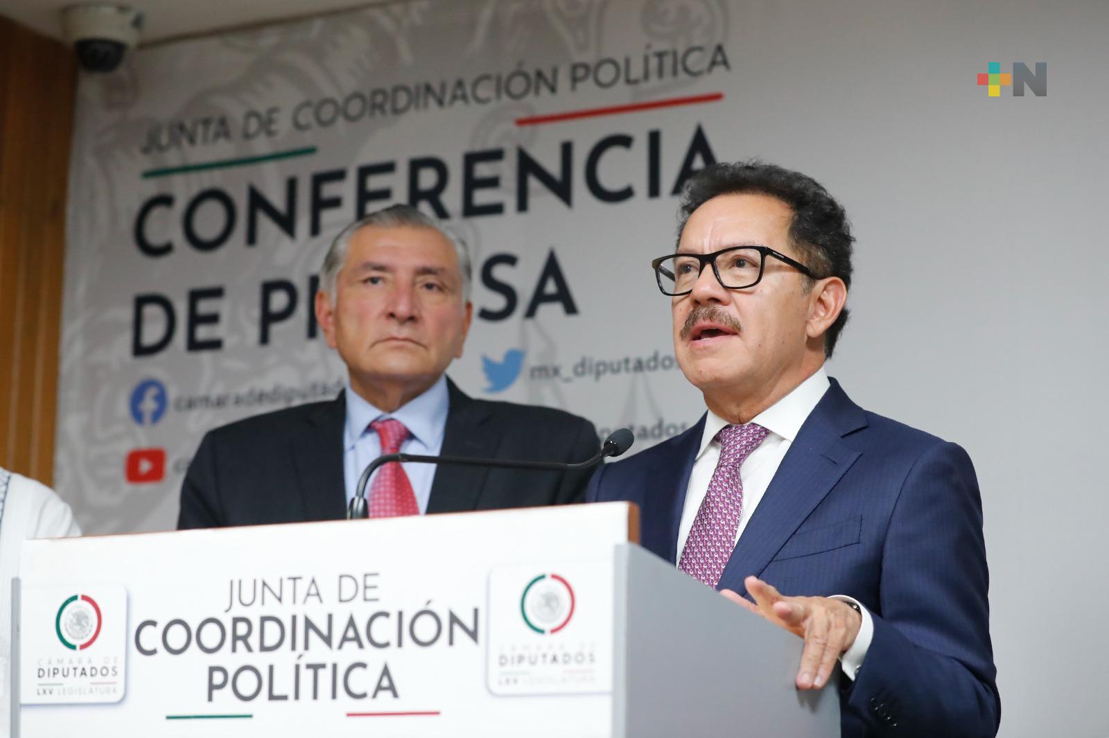 Reunión de trabajo de Jucopo con el secretario de Gobernación fue muy productiva: Ignacio Mier