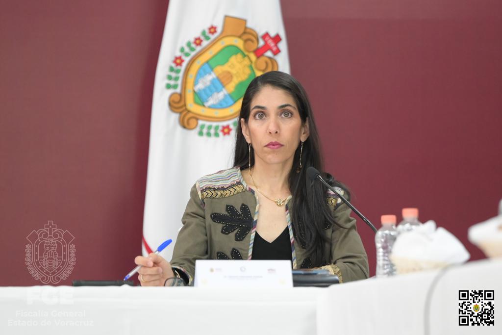 FGE continúa aplicando la ley en favor de los veracruzanos: Verónica Hernández