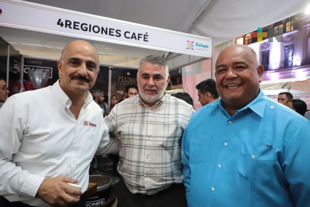 Eric Cisneros y Ricardo Ahued inauguran la Expo «Xalapa, Café y Aroma 2023