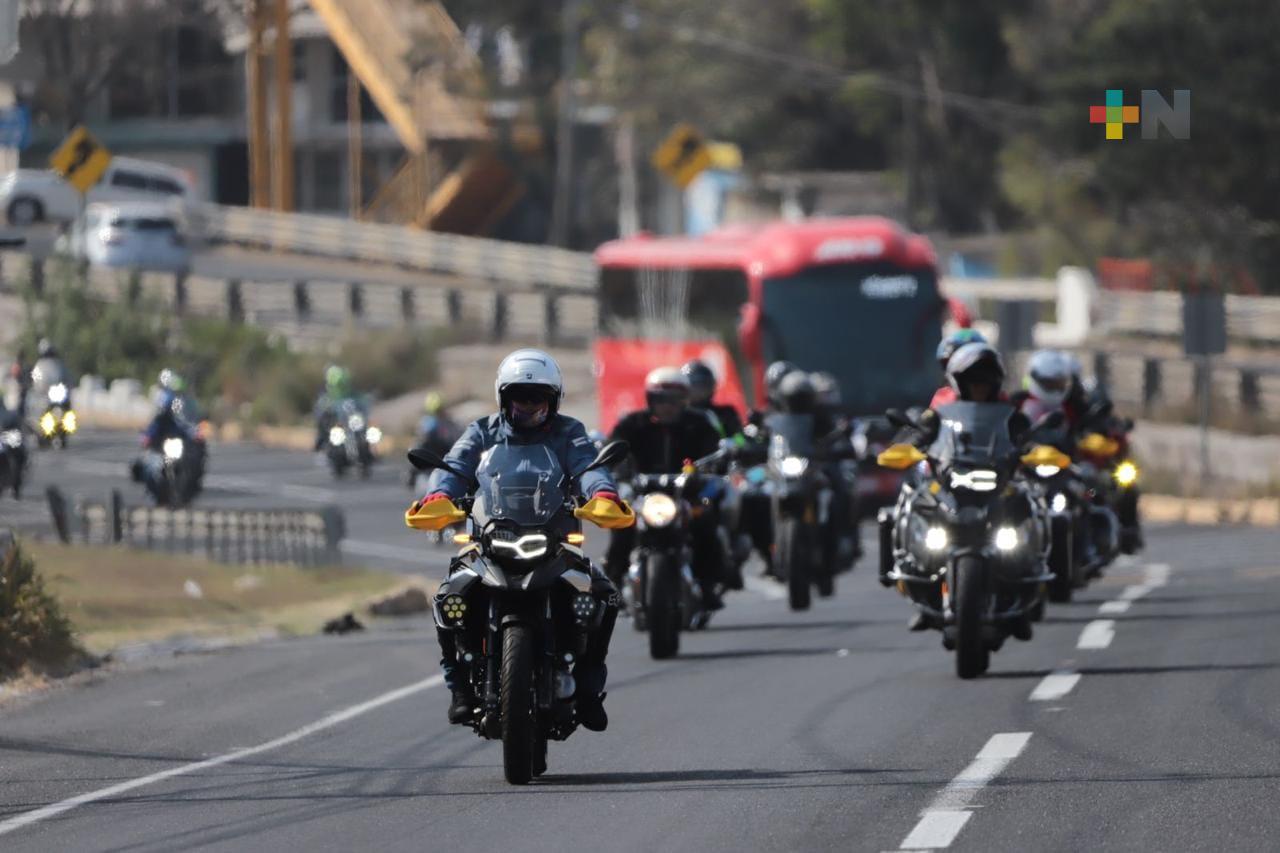 Con Rodada Orgullo Veracruzano de Xalapa a Papantla promueven Cumbre Tajín 2023