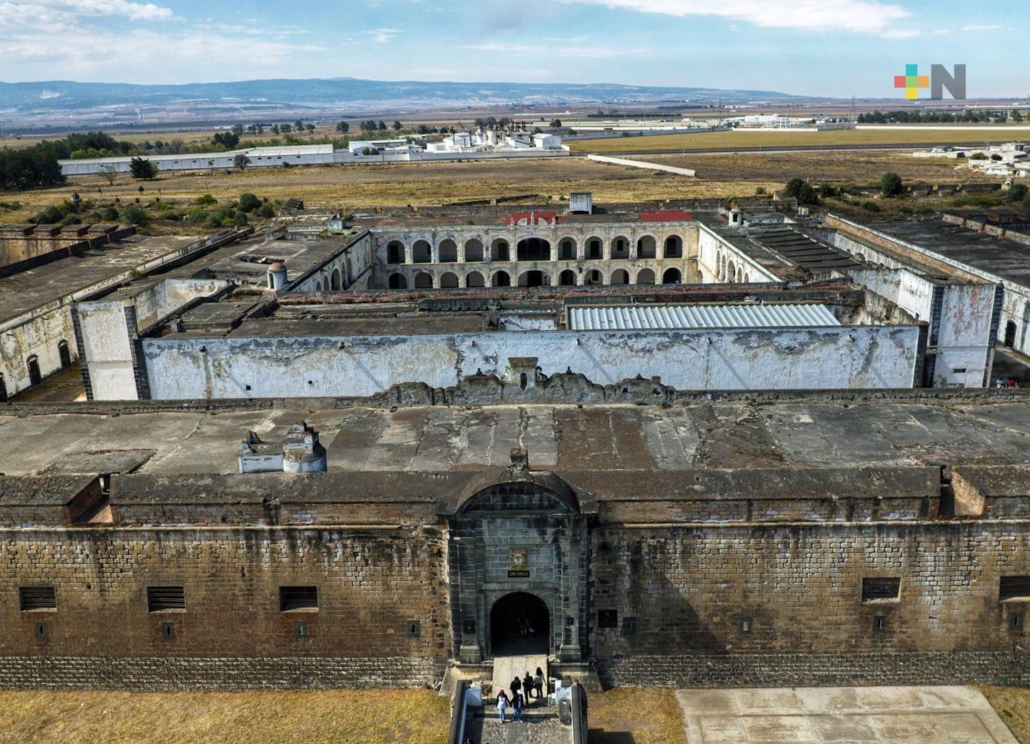 Todo listo para rehabilitar la Fortaleza de San Carlos, en Perote: Eric Cisneros