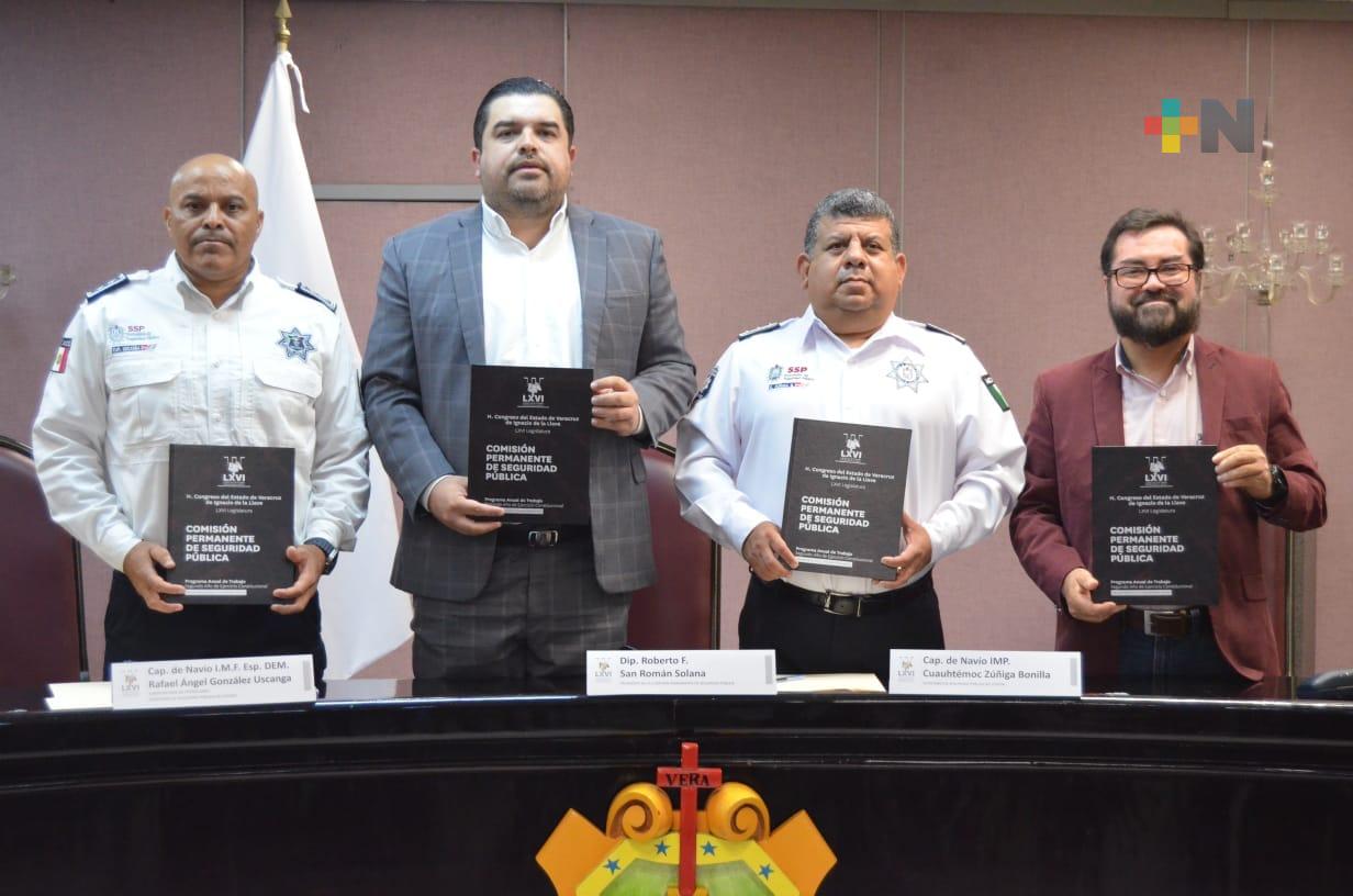 Desde el Congreso fortalecemos a las instituciones de seguridad y la prevención del delito: Roberto San Román