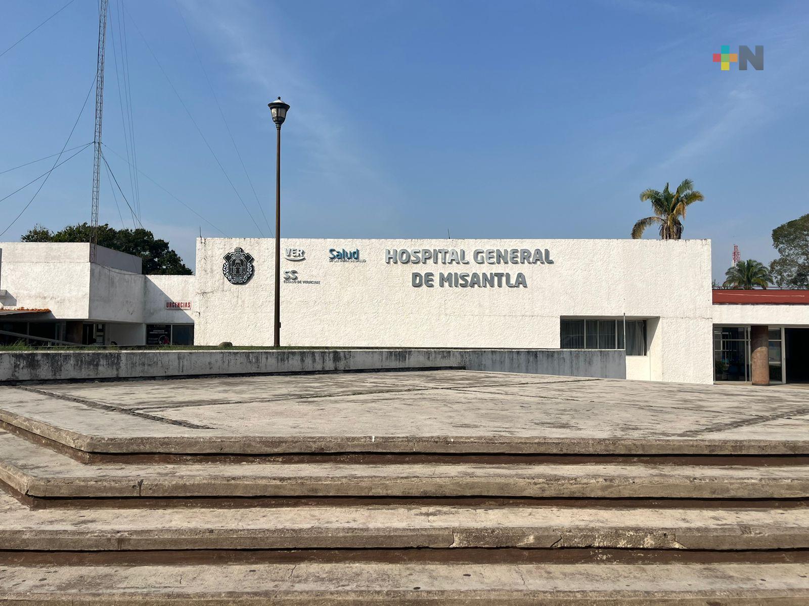 Médicos especialistas llegarán al Hospital General de Misantla